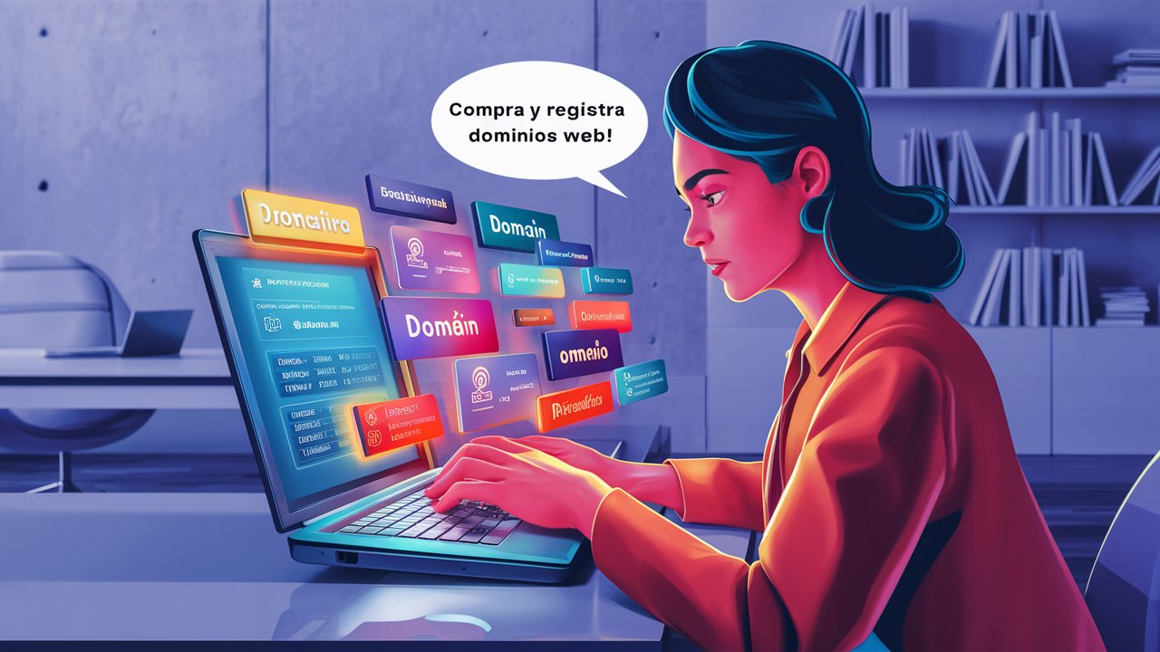 Compra y Registra Dominios Web En Minutos
