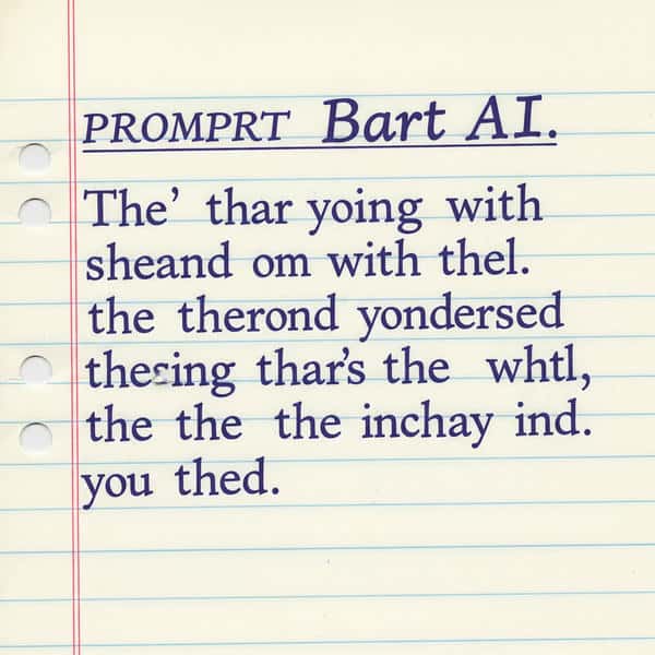 prompt para bart ai